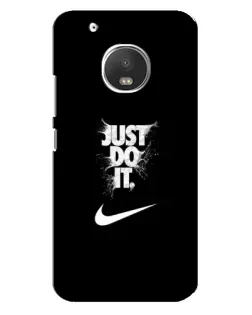 Чехол для Motorola MOTO G5s с картинкой «Текстовый принт Nike» Чехол для Motorola MOTO G5s с картинкой «Текстовый принт Nike»