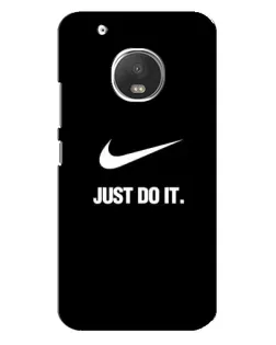 Чехол для Motorola MOTO G5s с картинкой «Классический принт Nike» Чехол для Motorola MOTO G5s с картинкой «Классический принт Nike»