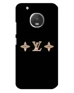 Чехол для Motorola MOTO G5s с картинкой «Louis Vuitton — минимализм»