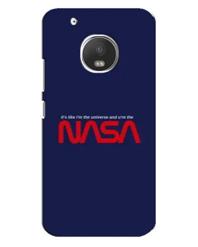 Чехол для Motorola MOTO G5s с картинкой «NASA — глубокий космос»