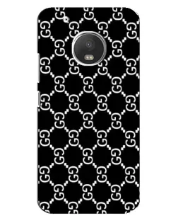 Чехол для Motorola MOTO G5s с картинкой «Gucci — сетчатый паттерн»