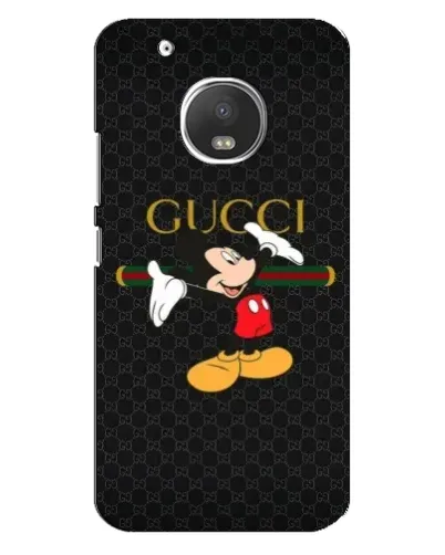 Чехол для Motorola MOTO G5s с картинкой «Микки Маус Gucci»