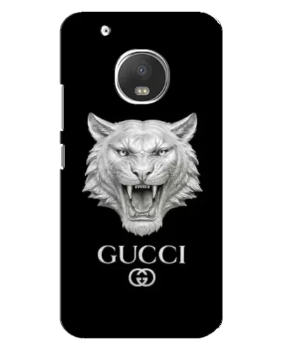 Чехол для Motorola MOTO G5s с картинкой «Gucci — серебряный лев» Чехол для Motorola MOTO G5s с картинкой «Gucci — серебряный лев»