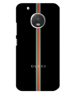 Чехол для Motorola MOTO G5s с картинкой «Gucci — строгая линия»