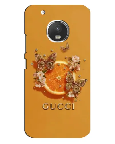 Чехол для Motorola MOTO G5s с картинкой «Gucci — золотые бабочки» Чехол для Motorola MOTO G5s с картинкой «Gucci — золотые бабочки»