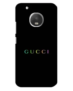 Чехол для Motorola MOTO G5s с картинкой «Gucci — неоновый минимализм»