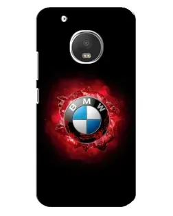 Чехол для Motorola MOTO G5s с картинкой «Логотип BMW — вспышка» Чехол для Motorola MOTO G5s с картинкой «Логотип BMW — вспышка»
