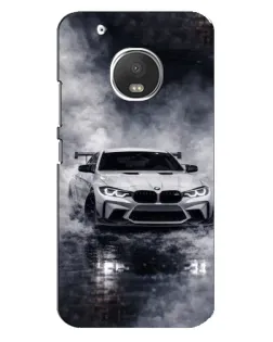 Чехол для Motorola MOTO G5s с картинкой «BMW сквозь туман» Чехол для Motorola MOTO G5s с картинкой «BMW сквозь туман»