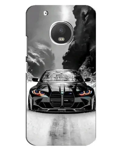 Чехол для Motorola MOTO G5s с картинкой «BMW — акварельный дрифт» Чехол для Motorola MOTO G5s с картинкой «BMW — акварельный дрифт»
