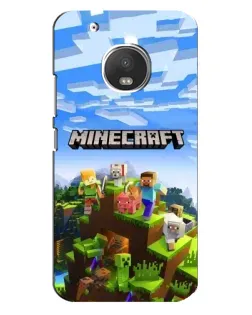 Чехол для Motorola MOTO G5s с картинкой «Minecraft классический мир» Чехол для Motorola MOTO G5s с картинкой «Minecraft классический мир»
