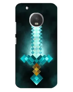 Чехол для Motorola MOTO G5s с картинкой «Алмазный меч неон» Чехол для Motorola MOTO G5s с картинкой «Алмазный меч неон»