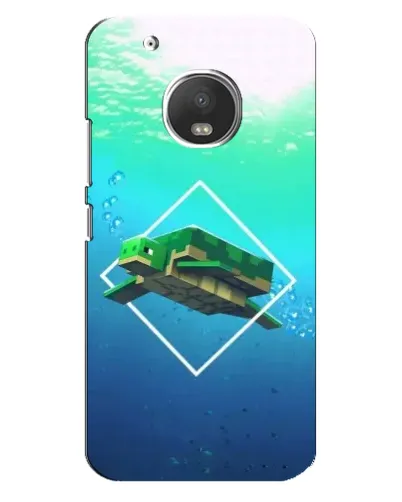 Чехол для Motorola MOTO G5s с картинкой «Черепаха Minecraft» Чехол для Motorola MOTO G5s с картинкой «Черепаха Minecraft»