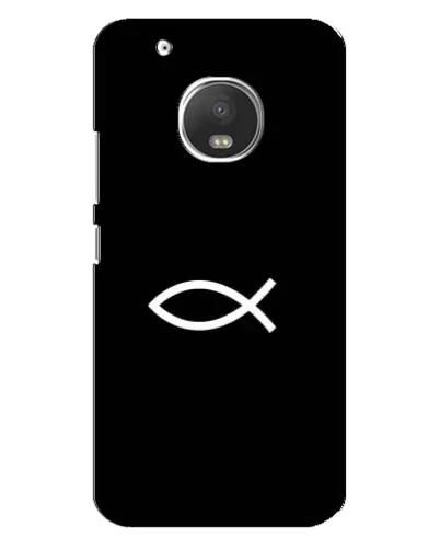 Чехол для Motorola MOTO G5s с картинкой «Символ рыбы Jesus» Чехол для Motorola MOTO G5s с картинкой «Символ рыбы Jesus»