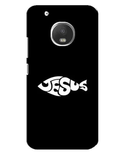 Чехол для Motorola MOTO G5s с картинкой «Рыба Jesus» Чехол для Motorola MOTO G5s с картинкой «Рыба Jesus»