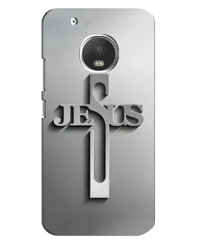 Чехол для Motorola MOTO G5s с картинкой «Металлический крест Jesus» Чехол для Motorola MOTO G5s с картинкой «Металлический крест Jesus»