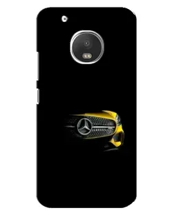 Чехол для Motorola MOTO G5s с картинкой «Mercedes — ретро стиль»