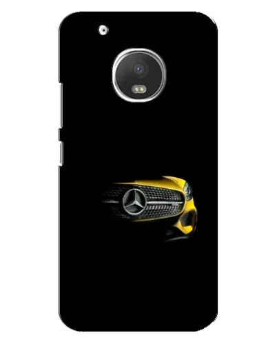 Чехол для Motorola MOTO G5s с картинкой «Mercedes — ретро стиль»