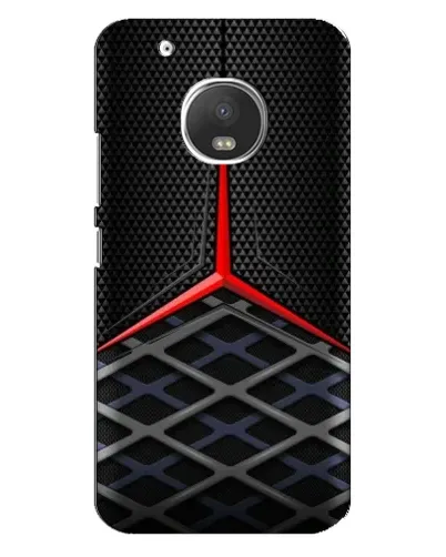 Чехол для Motorola MOTO G5s с картинкой «Mercedes Carbon Grid»