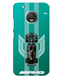 Чехол для Motorola MOTO G5s с картинкой «Mercedes AMG Petronas»
