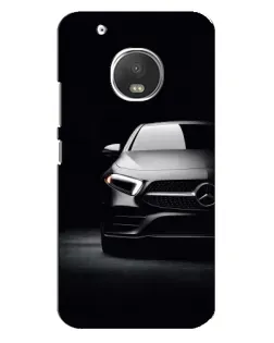 Чехол для Motorola MOTO G5s с картинкой «Свет фар Mercedes»