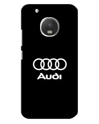 Чехол для Motorola MOTO G5s с картинкой «Классическое лого Audi»