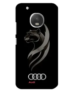 Чехол для Motorola MOTO G5s с картинкой «Графика — пантера и Audi» Чехол для Motorola MOTO G5s с картинкой «Графика — пантера и Audi»
