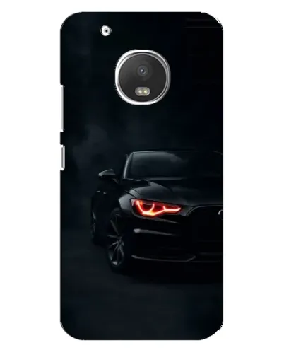 Чехол для Motorola MOTO G5s с картинкой «Audi — хищный взгляд»