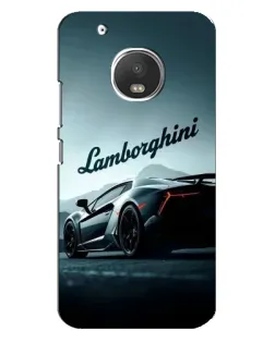 Чехол для Motorola MOTO G5s с картинкой «Классическая надпись Lamborghini» Чехол для Motorola MOTO G5s с картинкой «Классическая надпись Lamborghini»