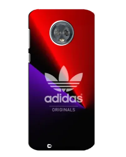 Чехол для Motorola MOTO G6 с картинкой «Adidas Red Neon»
