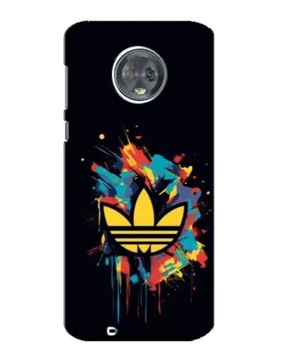 Чехол для Motorola MOTO G6 с картинкой «Adidas Splash»