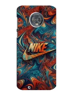Чехол для Motorola MOTO G6 с картинкой «Nike в абстракции» Чехол для Motorola MOTO G6 с картинкой «Nike в абстракции»