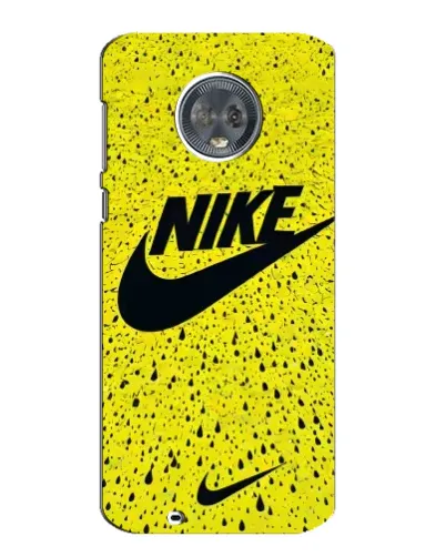 Чехол для Motorola MOTO G6 с картинкой «Желтый текстурный Nike» Чехол для Motorola MOTO G6 с картинкой «Желтый текстурный Nike»