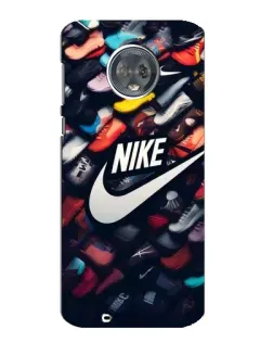 Чехол для Motorola MOTO G6 с картинкой «Коллекция кроссовок Nike» Чехол для Motorola MOTO G6 с картинкой «Коллекция кроссовок Nike»