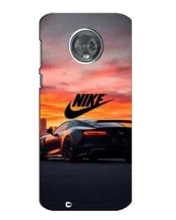 Чехол для Motorola MOTO G6 с картинкой «Nike и суперкар» Чехол для Motorola MOTO G6 с картинкой «Nike и суперкар»
