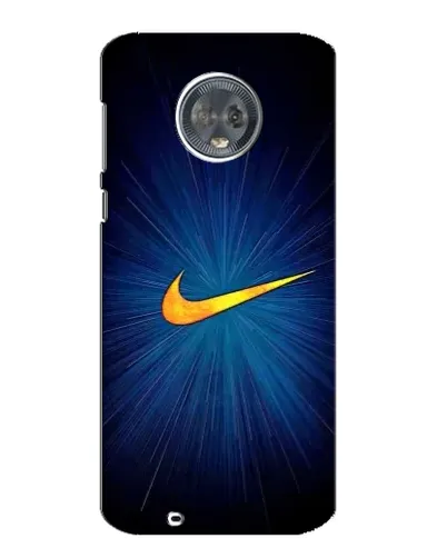 Чехол для Motorola MOTO G6 с картинкой «Синий пульс Nike» Чехол для Motorola MOTO G6 с картинкой «Синий пульс Nike»