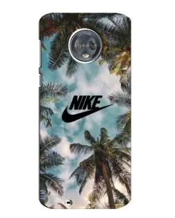 Чехол для Motorola MOTO G6 с картинкой «Тропический принт Nike» Чехол для Motorola MOTO G6 с картинкой «Тропический принт Nike»