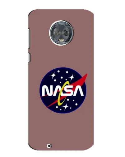 Чехол для Motorola MOTO G6 с картинкой «NASA — ретро космос»