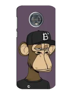 Чехол для Motorola MOTO G6 с картинкой «Bored Ape в кепке» Чехол для Motorola MOTO G6 с картинкой «Bored Ape в кепке»