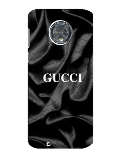 Чехол для Motorola MOTO G6 с картинкой «Gucci — шелковые волны»