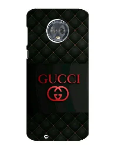 Чехол для Motorola MOTO G6 с картинкой «Gucci — стеганый черный»