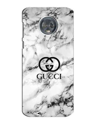 Чехол для Motorola MOTO G6 с картинкой «Gucci — мраморный шик»