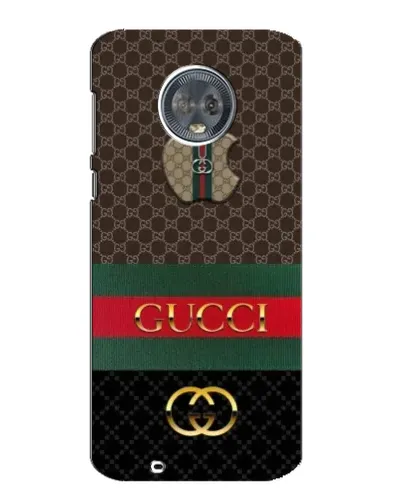 Чехол для Motorola MOTO G6 с картинкой «Gucci — брендированный десерт»