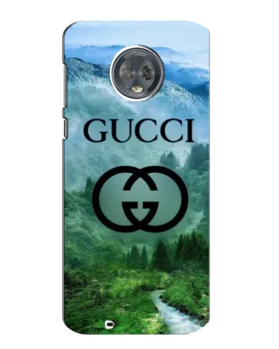 Чехол для Motorola MOTO G6 с картинкой «Gucci — горный пейзаж»