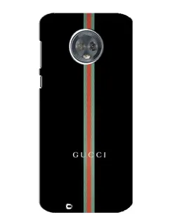 Чехол для Motorola MOTO G6 с картинкой «Gucci — строгая линия»