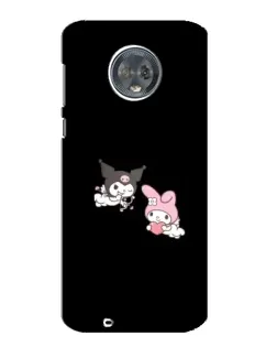 Чехол для Motorola MOTO G6 с картинкой «My Melody и Kuromi» Чехол для Motorola MOTO G6 с картинкой «My Melody и Kuromi»