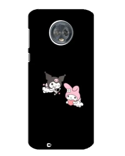 Чехол для Motorola MOTO G6 с картинкой «My Melody и Kuromi»