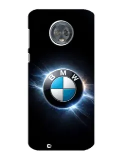 Чехол для Motorola MOTO G6 с картинкой «BMW — неоновое сияние» Чехол для Motorola MOTO G6 с картинкой «BMW — неоновое сияние»