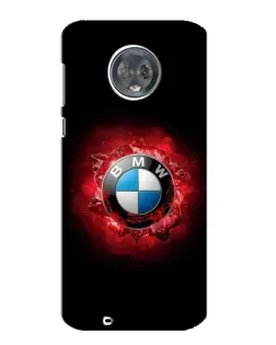 Чехол для Motorola MOTO G6 с картинкой «Логотип BMW — вспышка» Чехол для Motorola MOTO G6 с картинкой «Логотип BMW — вспышка»