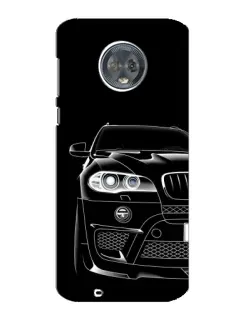 Чехол для Motorola MOTO G6 с картинкой «Темный силуэт BMW» Чехол для Motorola MOTO G6 с картинкой «Темный силуэт BMW»
