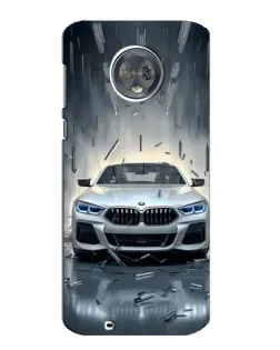 Чехол для Motorola MOTO G6 с картинкой «BMW в свете фар» Чехол для Motorola MOTO G6 с картинкой «BMW в свете фар»